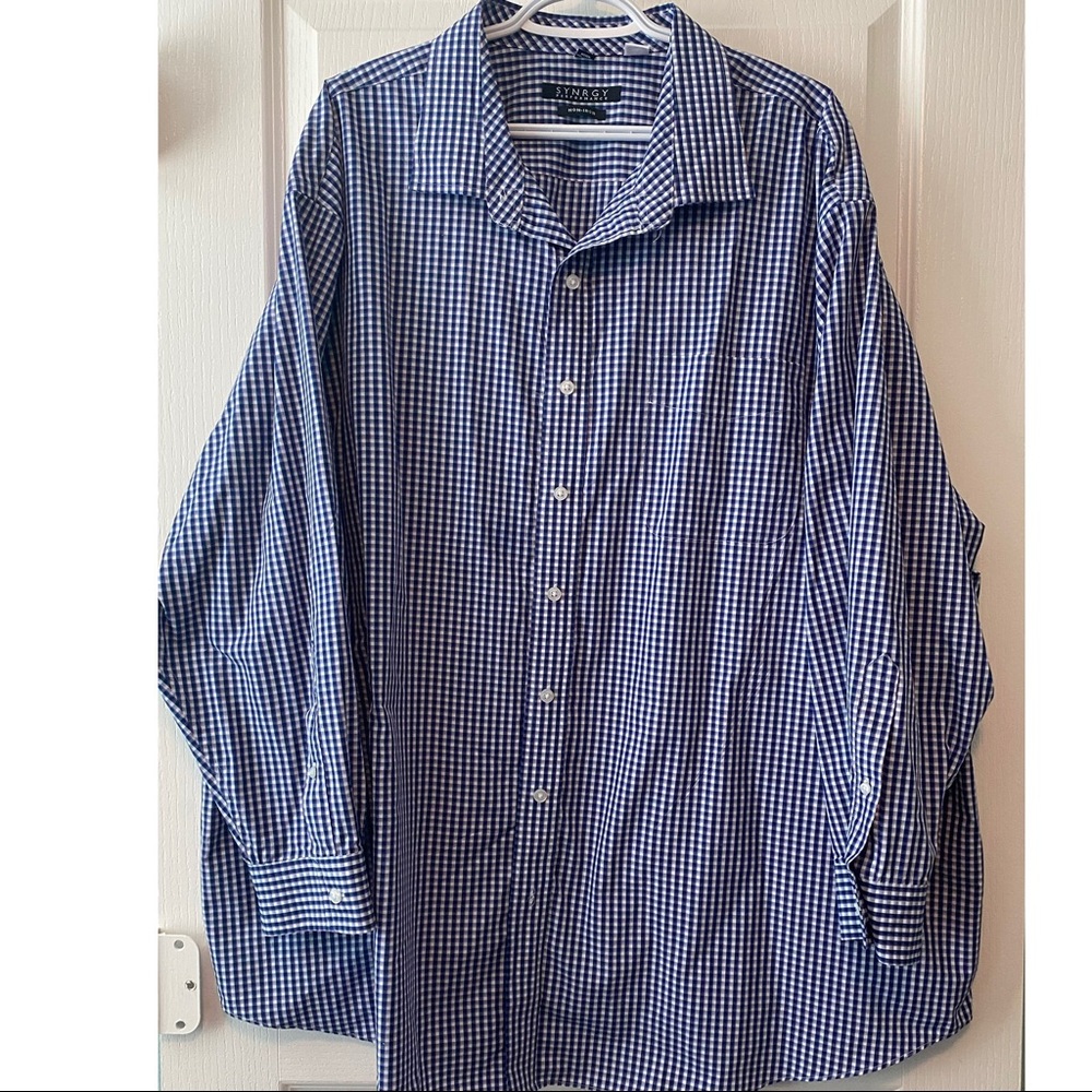 Synergy Men's Dress Shirt Magnetic Closure